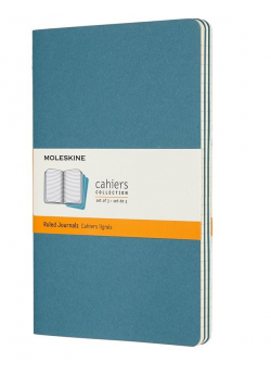 Zestaw 3 zeszytów Cahier Journals 13x21 linie blue