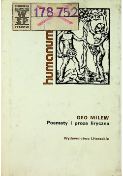 Poematy i proza liryczna