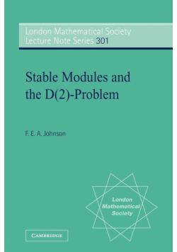 Stable Modules and the D(2)-Problem
