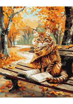 Malowanie po numerach - Jesienny nastrój 40x50cm