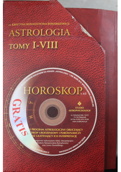 Astrologia Tomy od I do VIII  plus Cd Gratis BR
