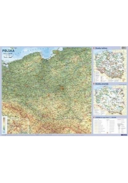 Plansza edukacyjna - Polska 1:500 000
