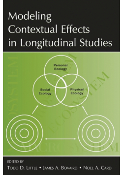 Modeling Contextual Effects in Longitudinal Studies