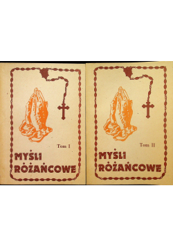 Myśli różańcowe 2 tomy