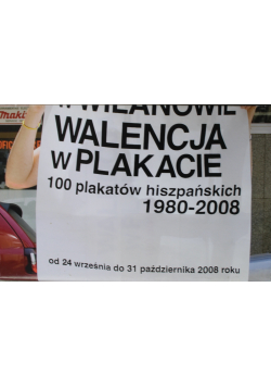 Walencja  w plakacie