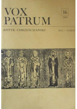 Vox Patrum Antyk chrześcijański 16