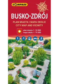 Mapa - Busko Zdrój i okolice