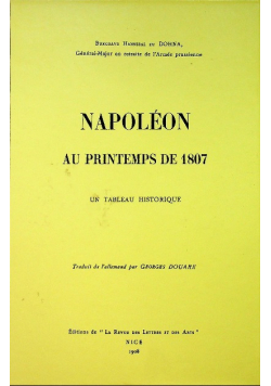 Napoleon au printemps de 1807