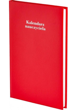 Kalendarz Nauczyciela A5 2019/2020 Albit T czerwo.