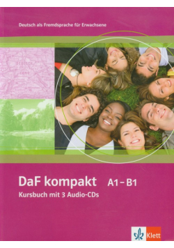 DaF kompakt A1-B1 Kursbuch mit 3 Audio-CDs