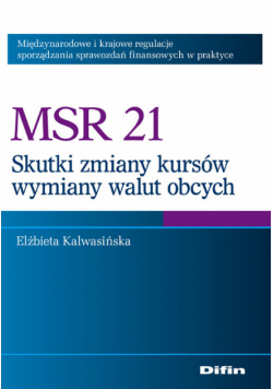 MSR 21 Skutki zmian kursów wymiany walut obcych