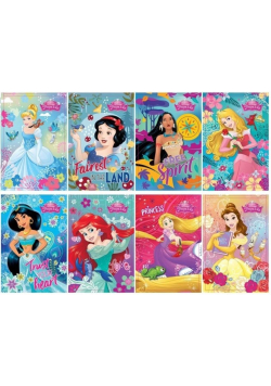 Notes A7/30K z poddrukiem Princess (16szt)