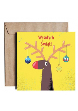 Karnet kw Happy Christmas ML05