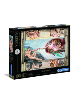 Puzzle 1000 Museum Collection Michelangelo: The Creation of Man