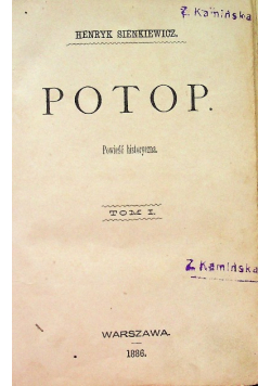 Potop Tom 1, 1886 r.