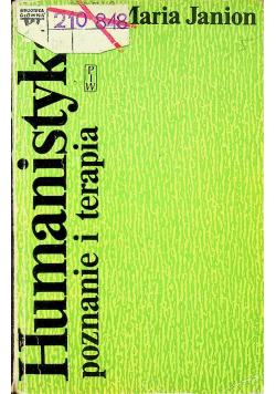 Humanistyka poznanie i terapia