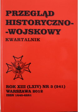 Przegląd historyczno wojskowy Nr 3