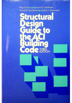 Structural Design Guide to the ACI Building Code
