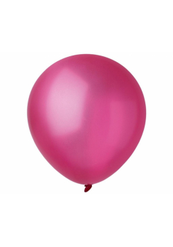 Balony Decomex metallic Fuchsia 100szt