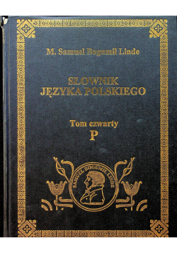 Słownik języka polskiego tom 4 reprint 1858 r.