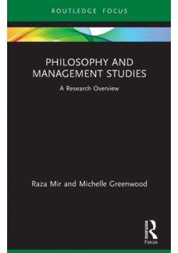 Philosophy and Management Studies
