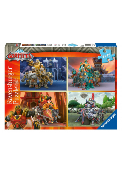 Puzzle teczka Gormiti 4x42