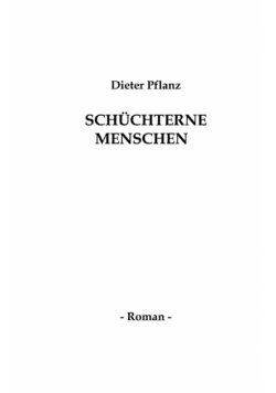 Schüchterne Menschen