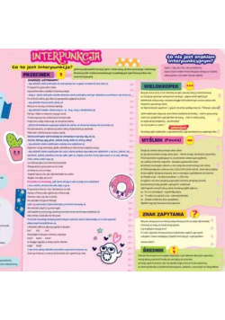 Podkładka na biurko - Interpunkcja