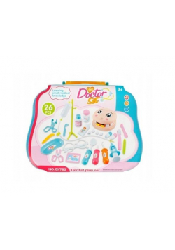Zestaw lekarski dentysta w walizce