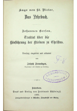 Das Pehrbuch 1896 r