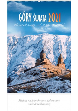 Kalendarz 2021 Reklamowy Góry Świata RW10