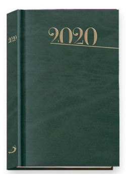 Terminarz 2020 B6 Standard zielony