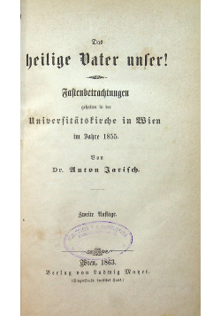 Die Predigt in Vildern Około 1863 r.