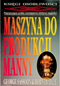 Maszyna do produkcji manny