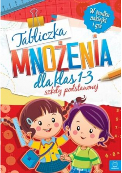 Tabliczka mnożenia dla klas 1-3 szkoły podstawowej