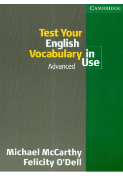 Test Your English vocabulary in use advanced