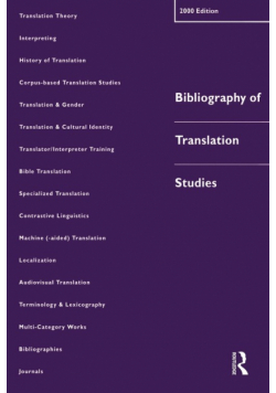 Bibliography of Translation Studies