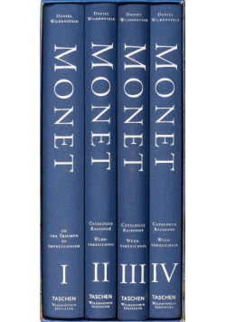 Monet: Catalogue Raisonne Werkverzeichnis Tom 1 do 4