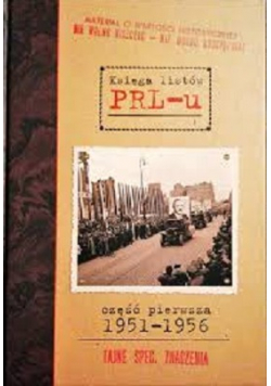 Księga listów PRL - u Część pierwsza 1951 - 1956