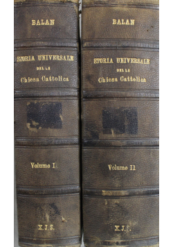Storia Universale Chiesa Cattolica Vol I i II 1886 r.