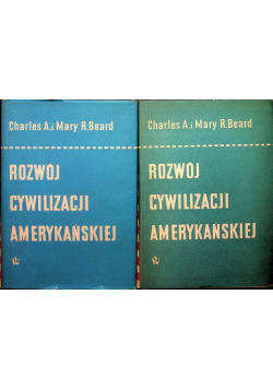 Rozwój Cywilizacji Amerykańskiej 2 tomy
