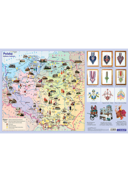 Polska - kultura ludowa. Podkładka na biurko