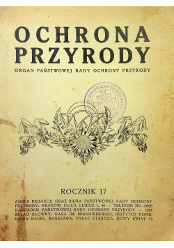 Ochrona przyrody 1937 r