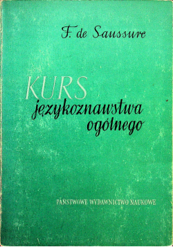 Kurs językoznawstwa ogólnego