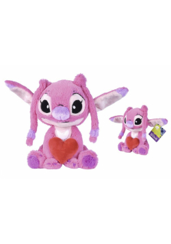 Disney maskotka pluszowa Angel z sercem 25cm