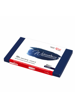 Farby akwarelowe w kostkach classic 24 kolory