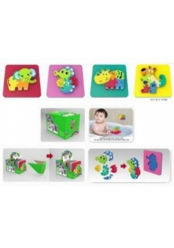 Puzzle EVA 14x14x1,7cm mix