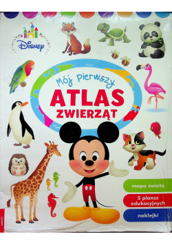 Disney Maluch Mój pierwszy atlas zwierząt NOWA