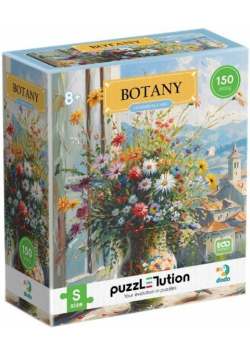 Puzzle Easy-S 150 Botanika: Kwiaty w wazonie