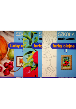 Szkoła malowania farby olejne 3 tomy